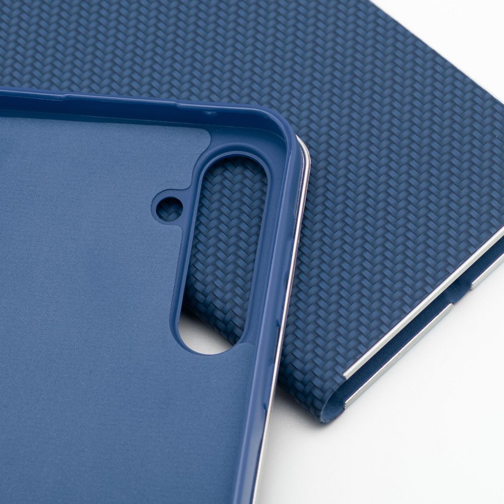393140ca4549d1dd0b7d830d4b658565 LUNA Book Carbon for HUAWEI P Smart 2019 blue