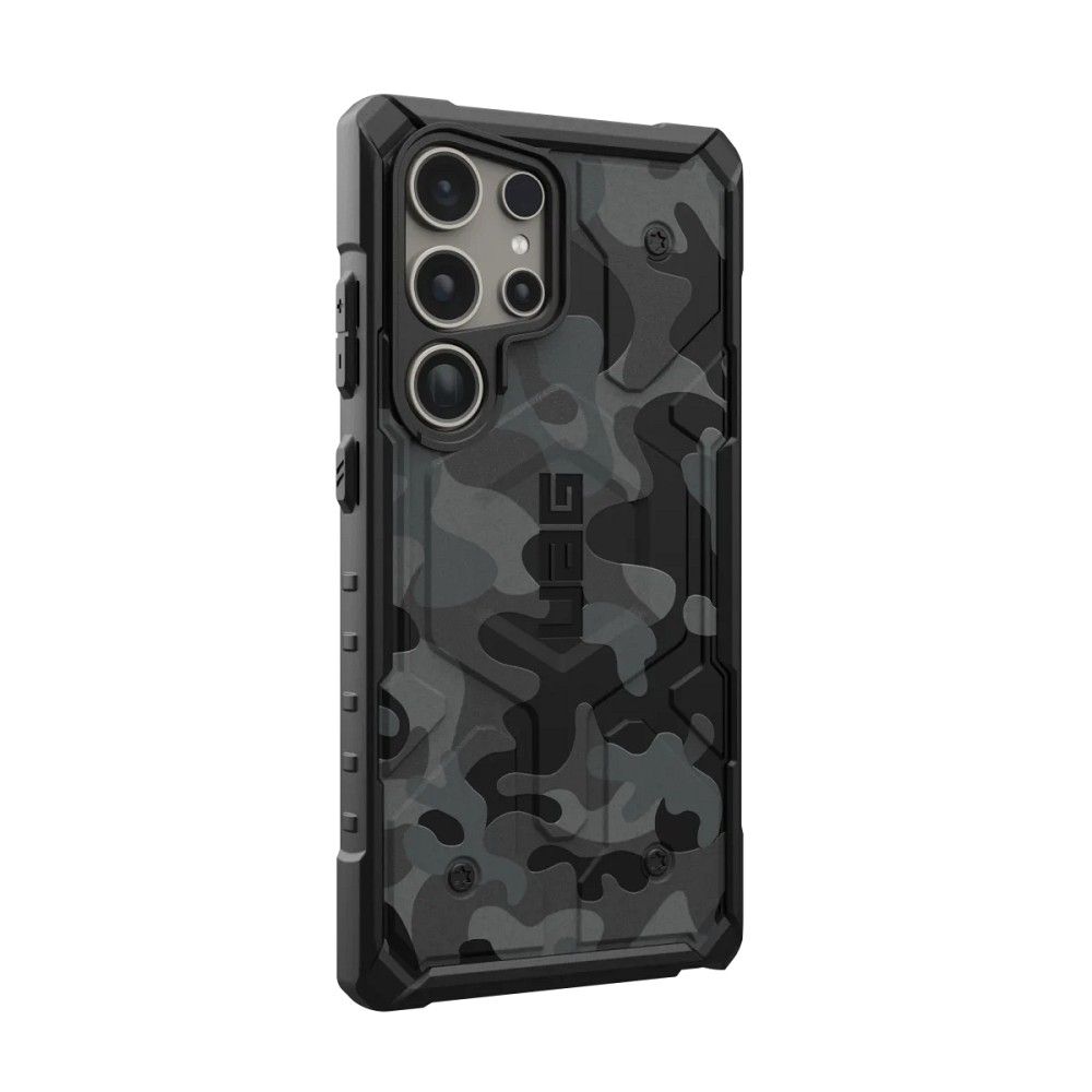 UAG Urban Armor Gear case PATHFINDER MAGNET SE with built-in magnet for SAMSUNG S24 Ultra 5G midnight camo