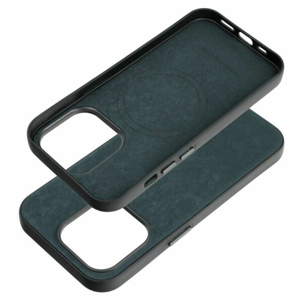 WOVEN MAG COVER case compatible with MagSafe for IPHONE 14 Pro green