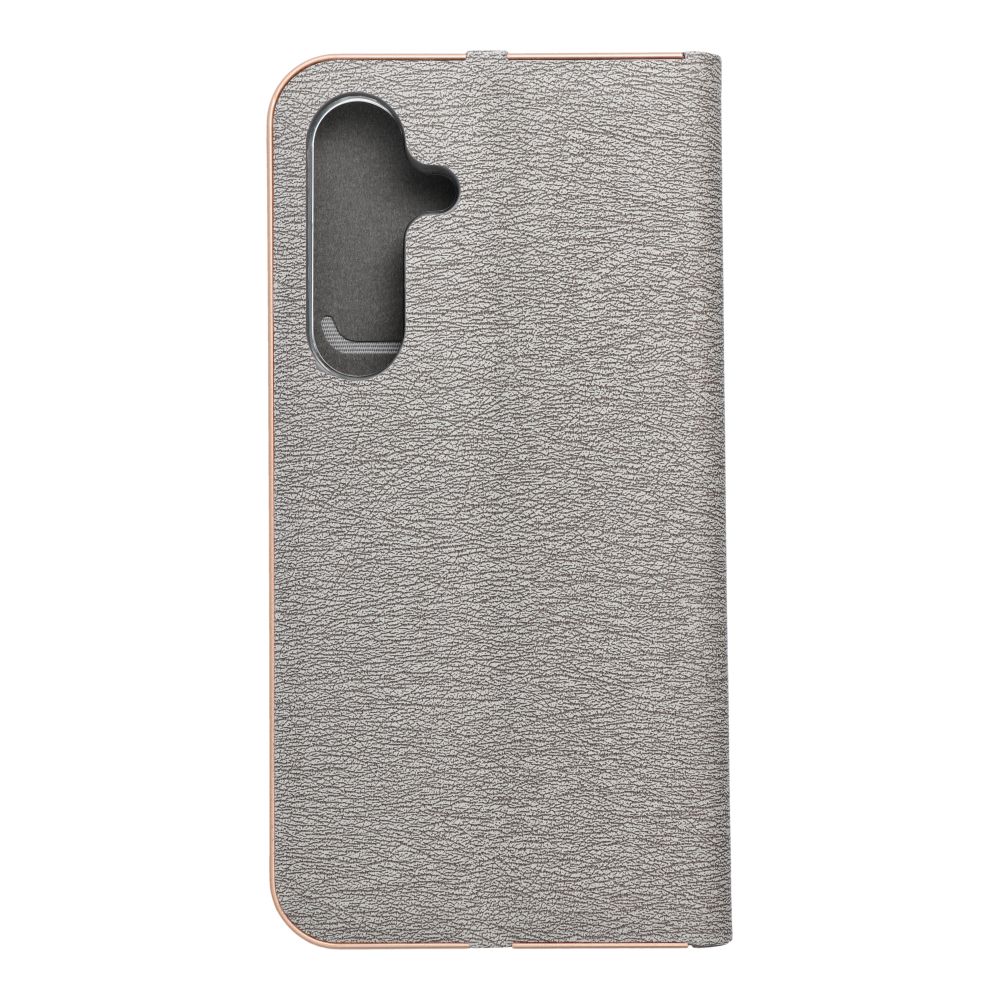 39d453947672b409fed8f00ece28e0fb LUNA Book Gold for SAMSUNG S25 silver