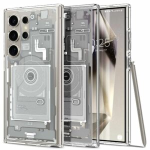 SPIGEN case ULTRA HYBRID for SAMSUNG S24 Ultra zero one white