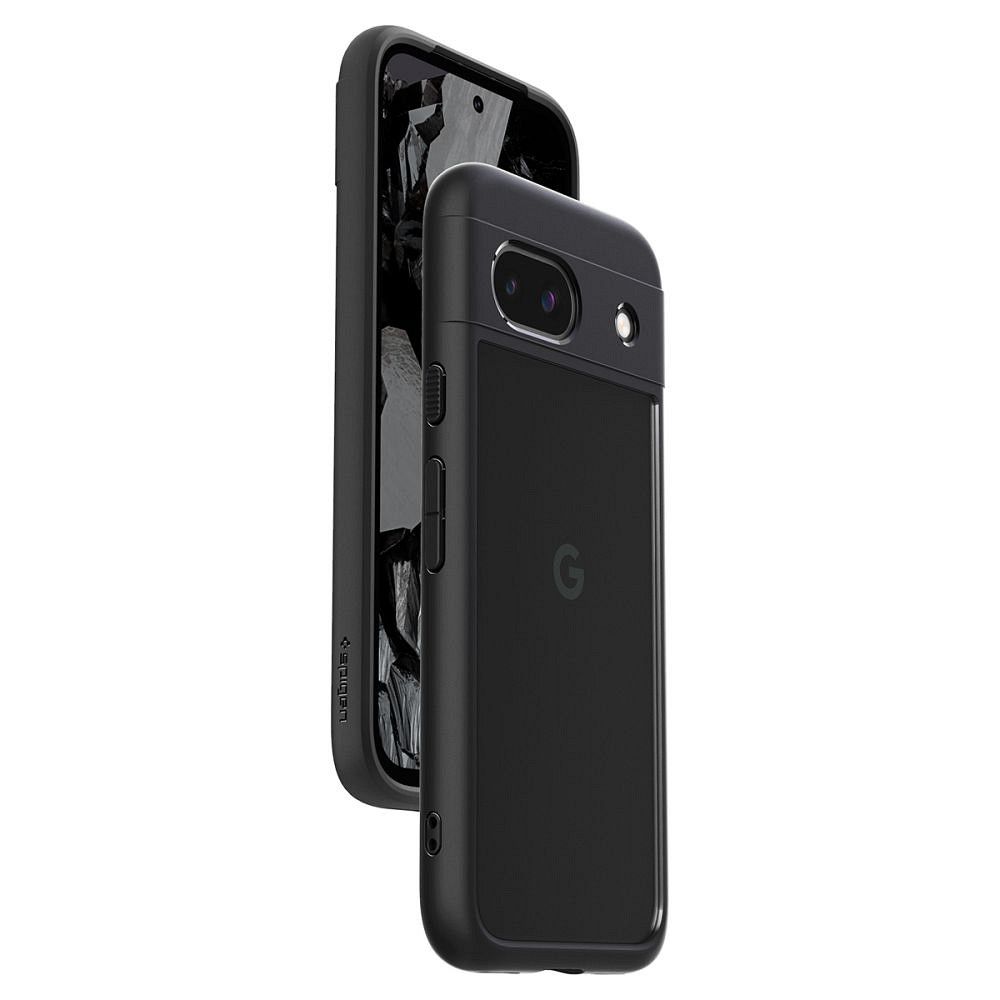 SPIGEN case ULTRA HYBRID for GOOGLE Pixel 8A matte black