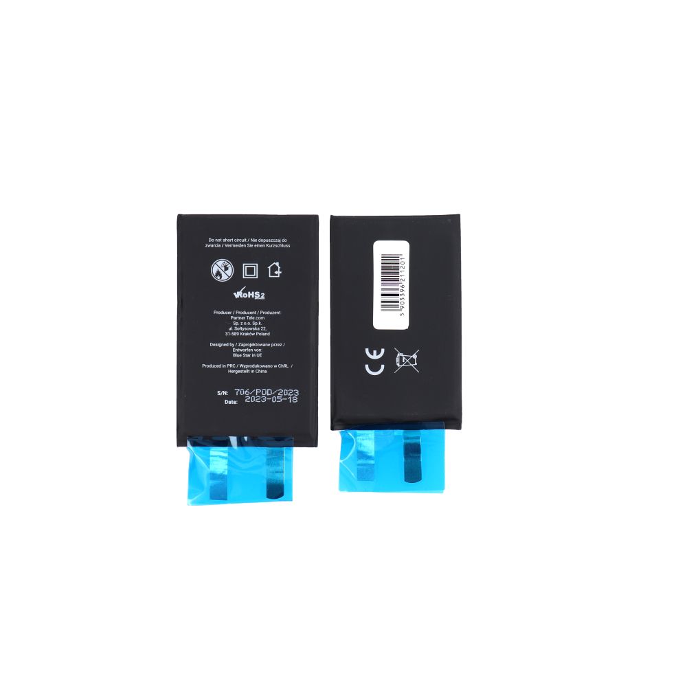 3af825d0edb9689993f14c45e14723fe BLUE STAR HQ battery without BMS for IPHONE XS Max 3174 mAh