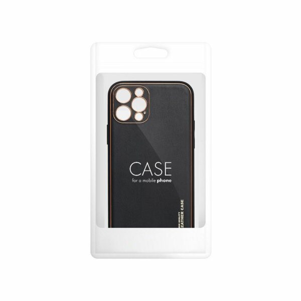 LEATHER case for SAMSUNG S24 Plus black