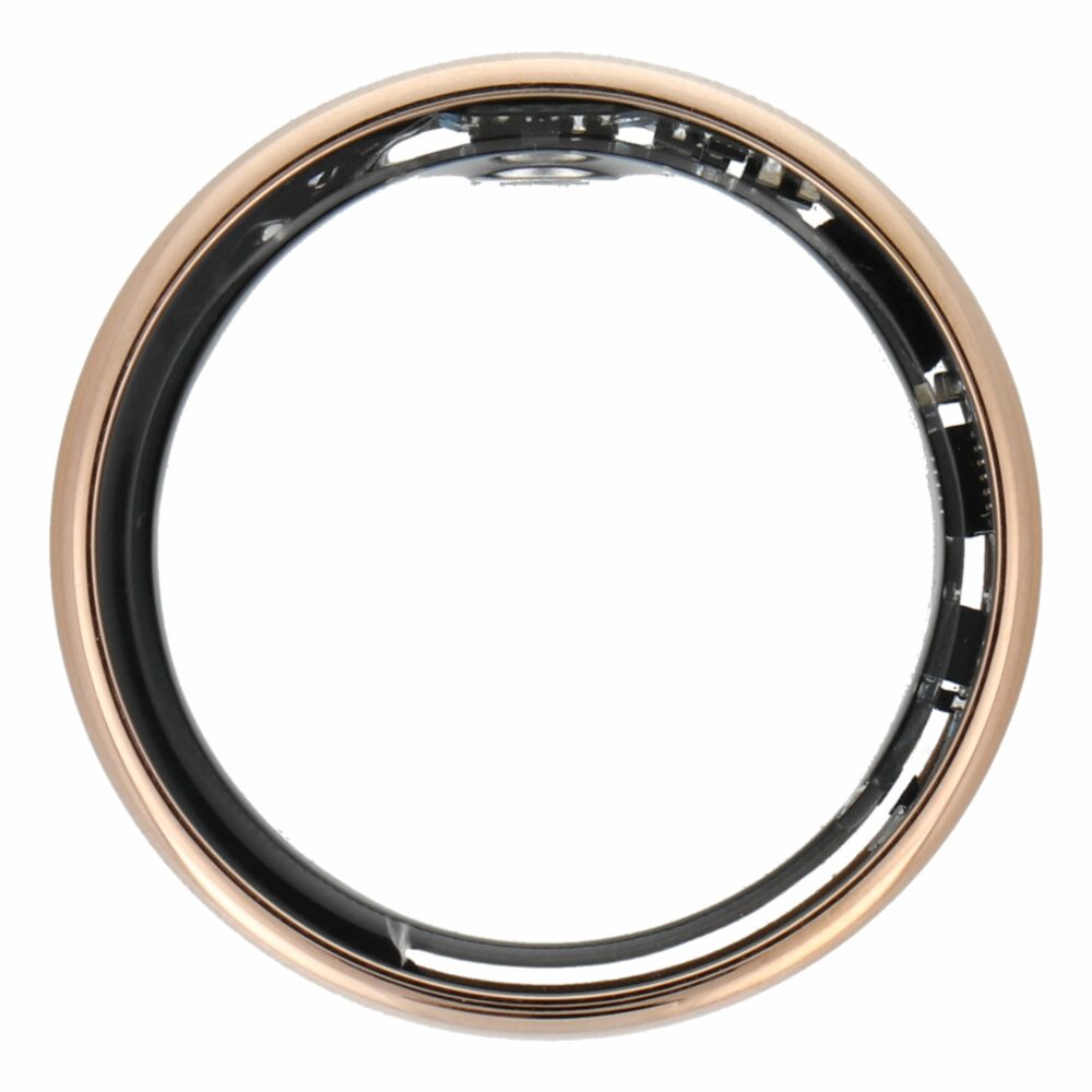 3b203c227d45cbe7d6d9be49464b6c7a Smart Ring R11M - smart steel ring with charging box Size 12 (21,4mm) gold