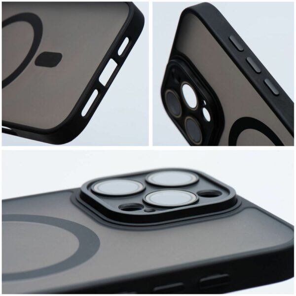 VARIETE MAG COVER Case compatible with MagSafe for IPHONE 14 PRO MAX black