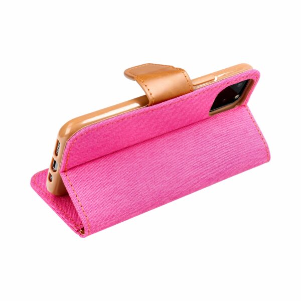 CANVAS Book case for SAMSUNG A14 4G / A14 5G pink