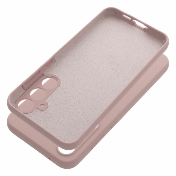 Case SILICONE 2mm for SAMSUNG A55 5G sand pink