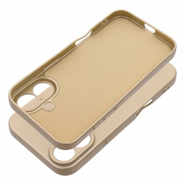 METALLIC Case for IPHONE 16 gold