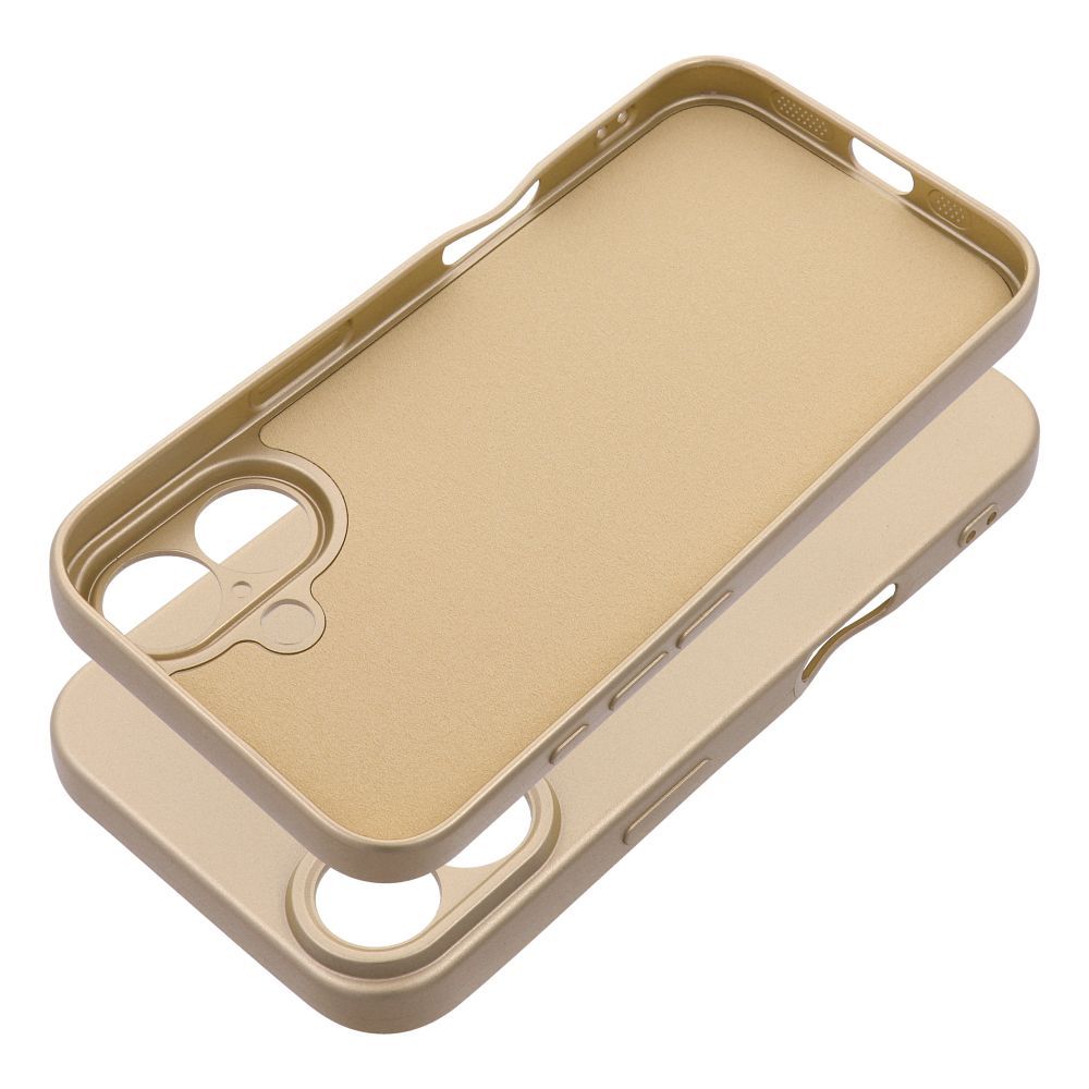 METALLIC Case for IPHONE 16 gold