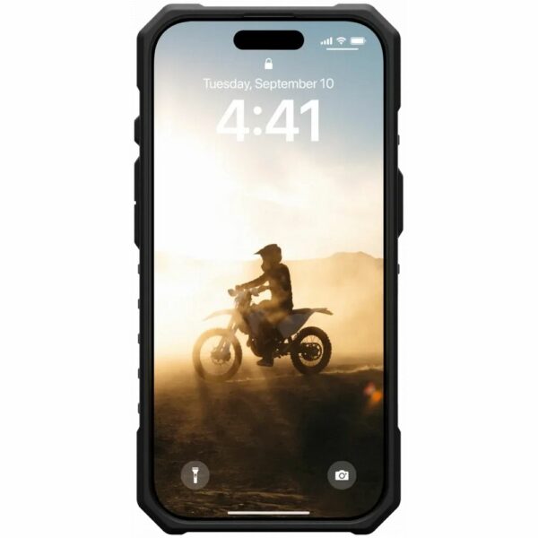 UAG Urban Armor Gear case PATHFINDER compatible with MagSafe for IPHONE 16 Pro silver