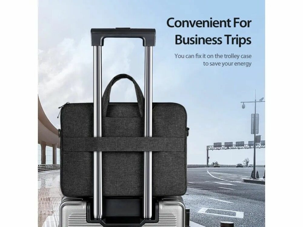 DUX DUCIS case LBJB for laptop 13-13.9" Shoulder bag black