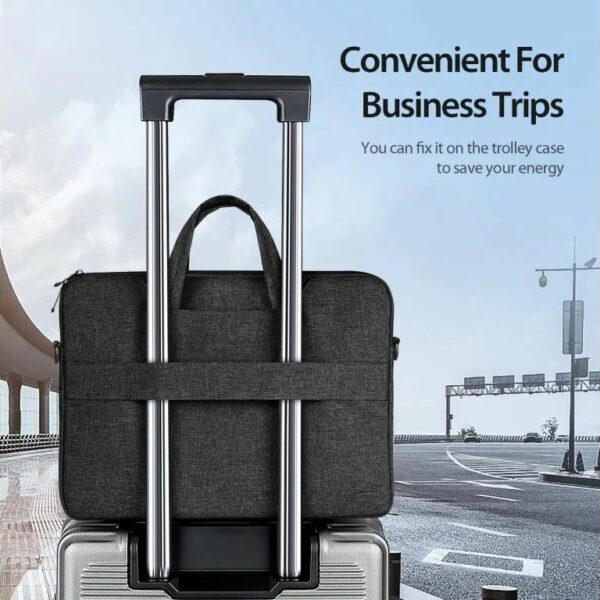 DUX DUCIS case LBJB for laptop 13-13.9" Shoulder bag black