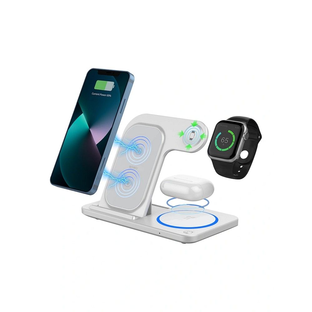 WiWU - Foldable Wireless Charger Wi-W009 15W