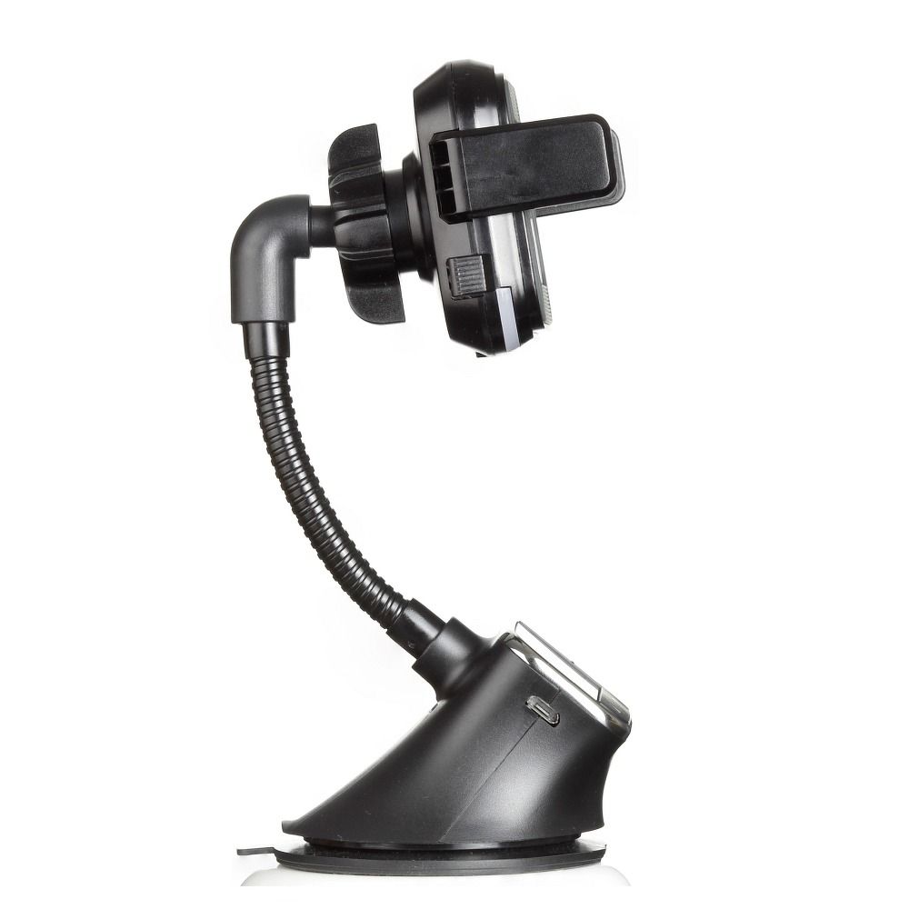 Car holder 4in1 (transmiter FM + wireles charger 10W + car speaker) MP3TR FM-09