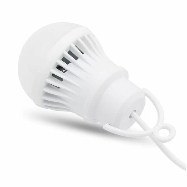 LED bulb to USB A warm white light 200 lm 3W 1 m white