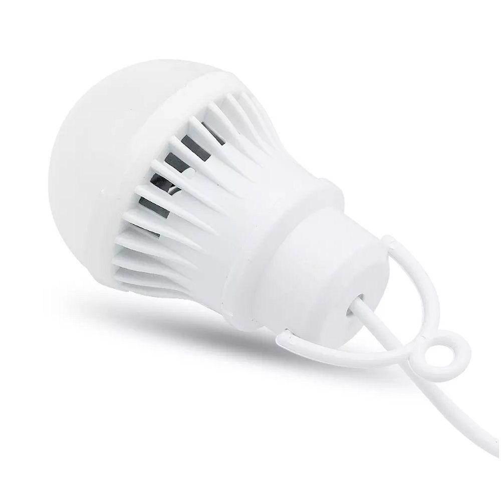 LED bulb to USB A warm white light 200 lm 3W 1 m white
