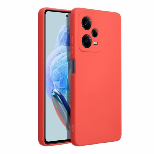 SILICONE case for XIAOMI Redmi Note 12 Pro 5G peach