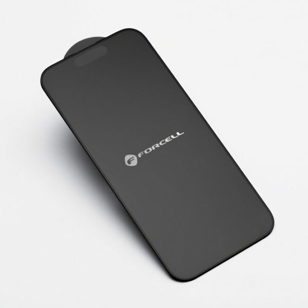 Forcell Matt Glass - for Iphone 15 Pro black