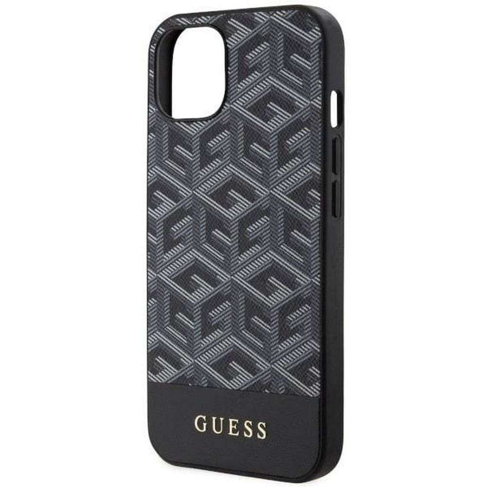 GUESS case for IPHONE 14 GUHMP14SHGCFSEK (MAG GCUBE) black