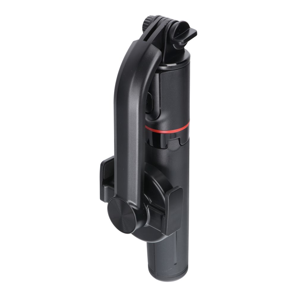 Selfie stick with wireless remote control tripod compatible with MagSafe SSTR-C09 black