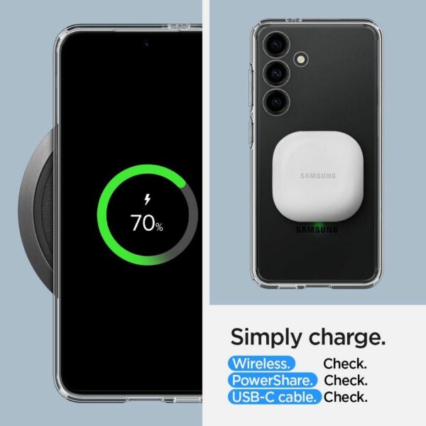 SPIGEN case ULTRA HYBRID for SAMSUNG S24 Plus matte black