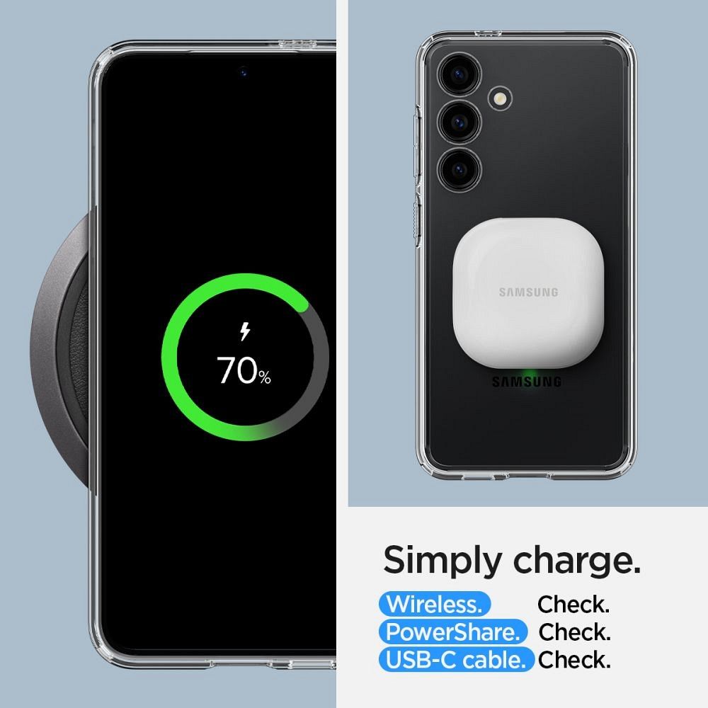 SPIGEN case ULTRA HYBRID for SAMSUNG S24 Plus matte black