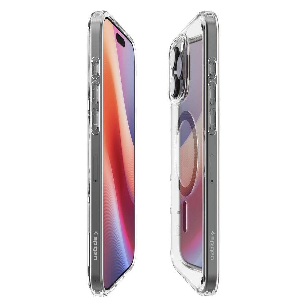 SPIGEN case ULTRA HYBRID MAG compatible with MagSafe for IPHONE 16 Pro gold