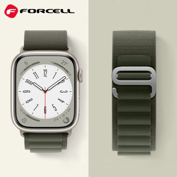 FORCELL F-DESIGN FA13 strap for APPLE Watch 38 / 40 / 41 mm green