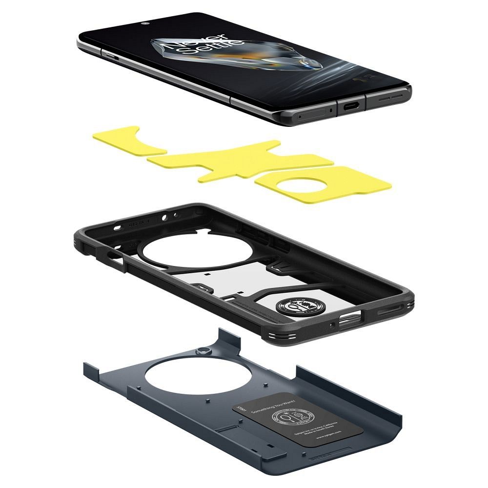 SPIGEN case TOUGH ARMOR for ONEPLUS 12 metal slate