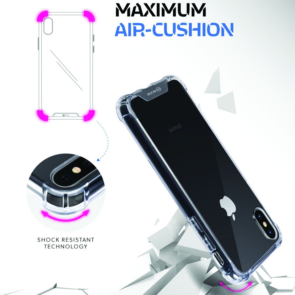 3f8c25620ee9dc738f4541d138a05eb6 ROAR case ARMOR JELLY for XIAOMI Redmi Note 14 Pro 5G transparent