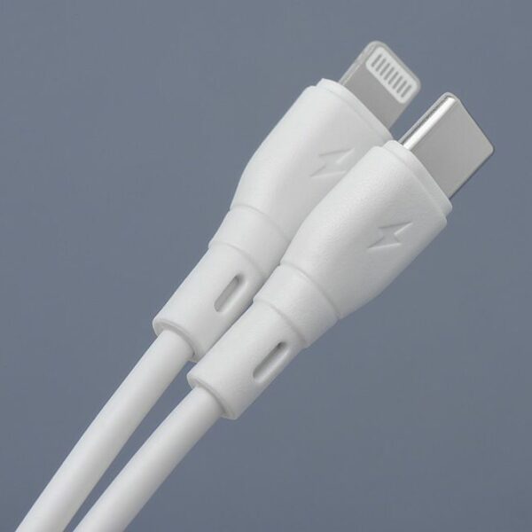 BLUE STAR ECO cable 2,4A 27W Type C to Lightning PJ72-18-3 1m white