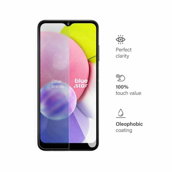 Tempered Glass Blue Star - SAMSUNG Galaxy A03s/A04/A04e/A02/A02S/A70/A13/A22 5G/A24