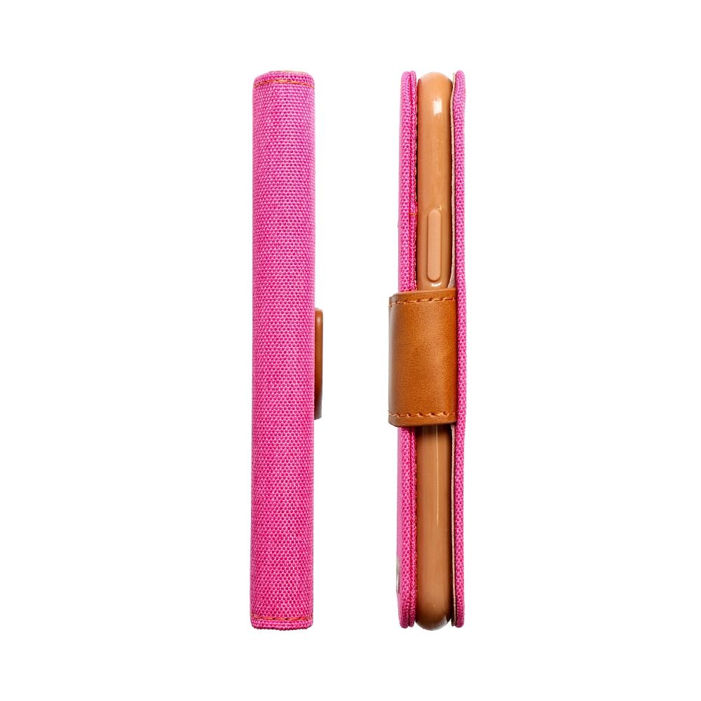 CANVAS Book case for XIAOMI Redmi 13C / POCO C65 pink