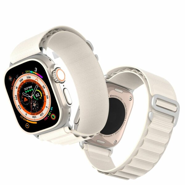 DUX DUCIS strap GS nylon for Apple Watch 38 / 40 / 41 mm platinium