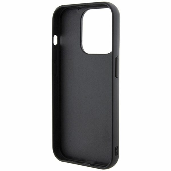 KARL LAGERFELD case for IPHONE 14 Pro Max KLHCP14XGSAKCPK (Gripstand Saffiano KC PIN) black