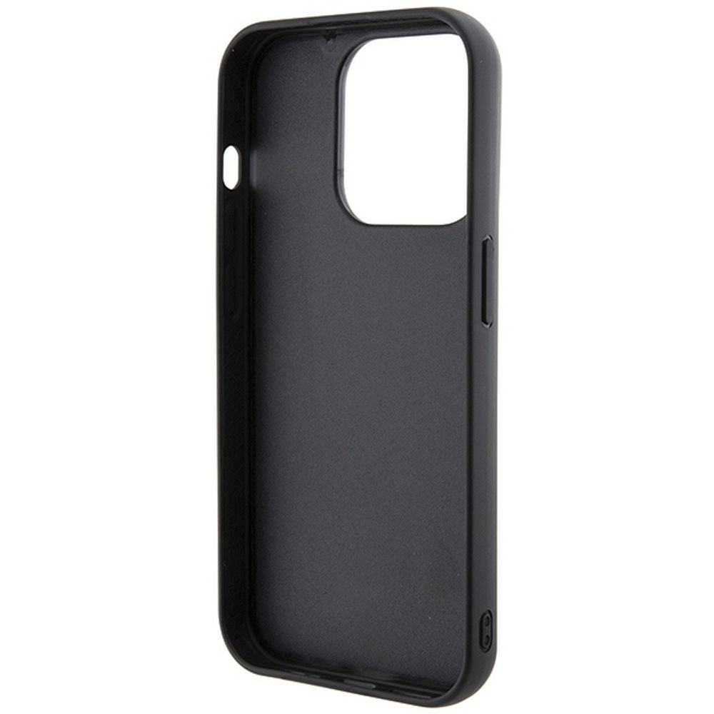 KARL LAGERFELD case for IPHONE 14 Pro Max KLHCP14XGSAKCPK (Gripstand Saffiano KC PIN) black