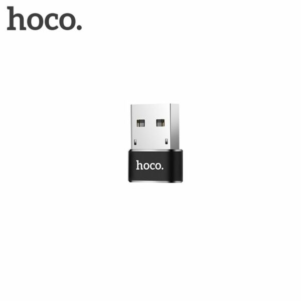 HOCO adapter OTG USB A (male) to Type C (female) UA6 black