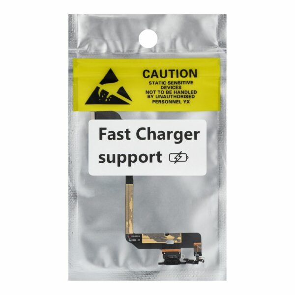 Charging flex USB for IPHONE XS black (used)
