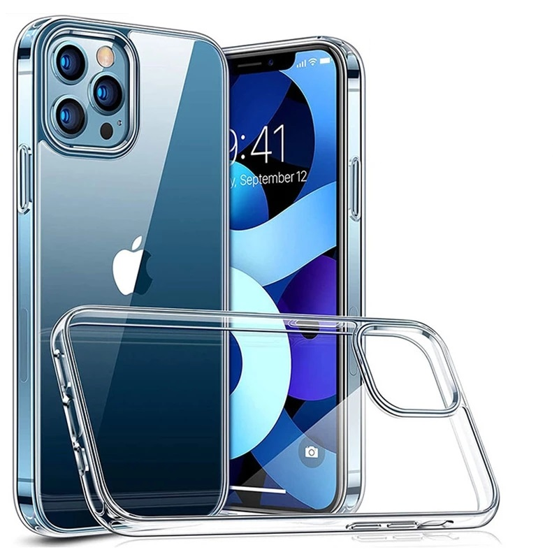 410328d148c9da09177405b9be83a0e0 CLEAR case 2 mm BOX for IPHONE 13 Pro Max transparent