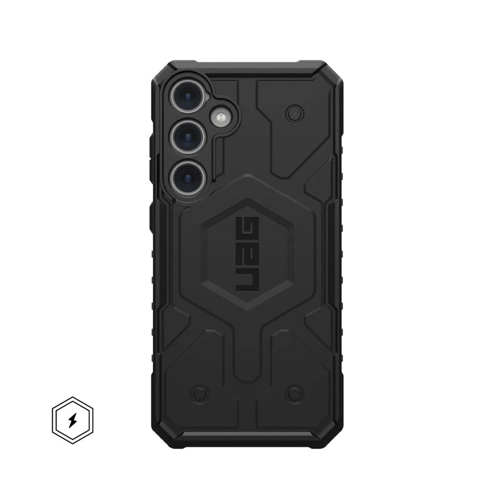 UAG Urban Armor Gear case PATHFINDER MAGNET with built-in magnet for SAMSUNG S24 Plus 5G black