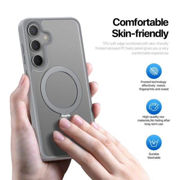 DUX DUCIS case YIND comptible with MagSafe for SAMSUNG S25 Plus grey