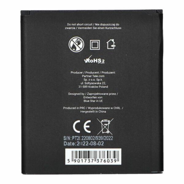 BLUE STAR PREMIUM battery for LENOVO A2010 2000 mAh