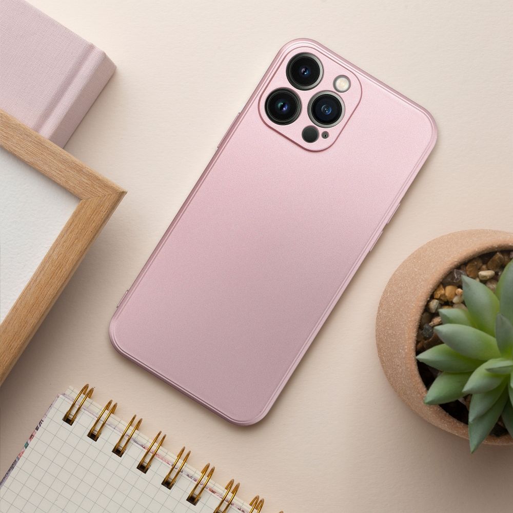 METALLIC Case for IPHONE 15 Pro Max pink