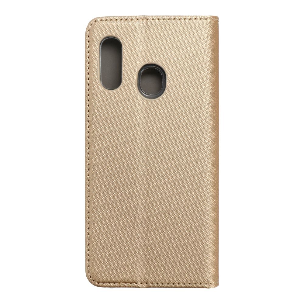 SMART CASE Book for SAMSUNG A20e gold