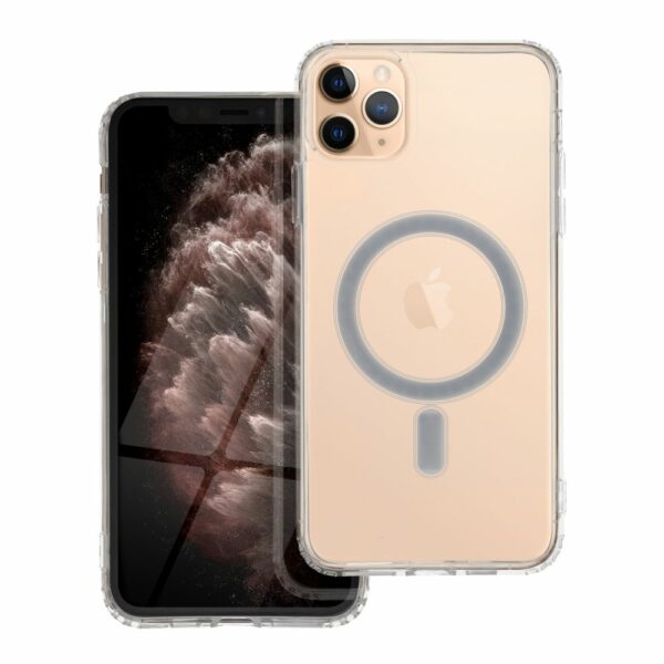 CLEAR MAG COVER case compatible with MagSafe for IPHONE 11 Pro Max transparent