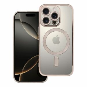ELECTRO MAG COVER case compatible with MagSafe for IPHONE 16 Pro grey titanium