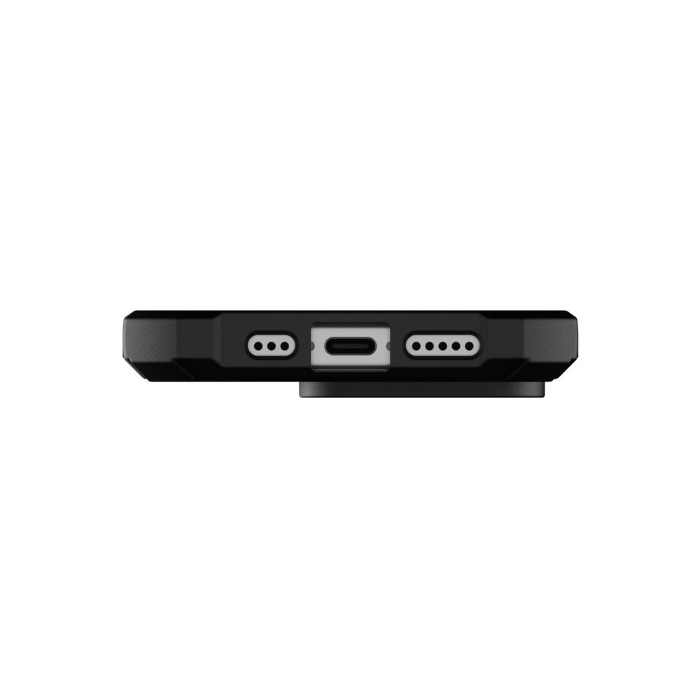 UAG Urban Armor Gear case ESSENTIAL compatible with MagSafe for IPHONE 15 Pro black
