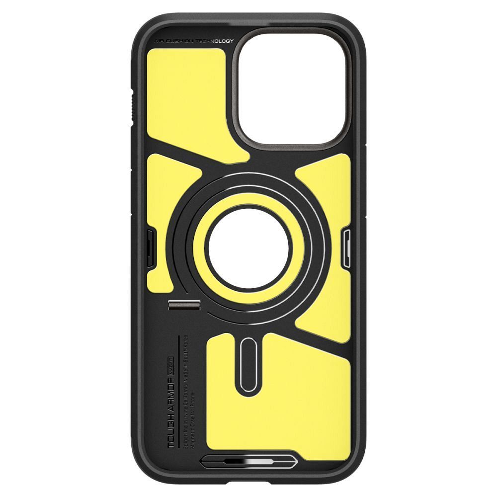 SPIGEN case TOUGH ARMOR MAG compatible with MagSafe for IPHONE 15 Pro gunmetal
