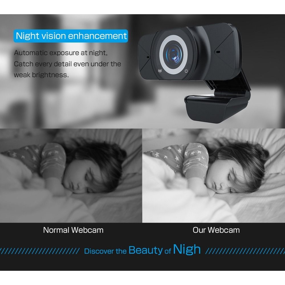 4269328beb641aa1760b50c524728d1c Webcam Full HD 1920*1080p/30fps ECM-CDV126C black
